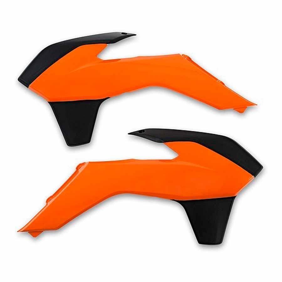 PLÁSTICOS LATERALES DE RADIADOR UFO KTM ORIGINAL KT04052-999   41323