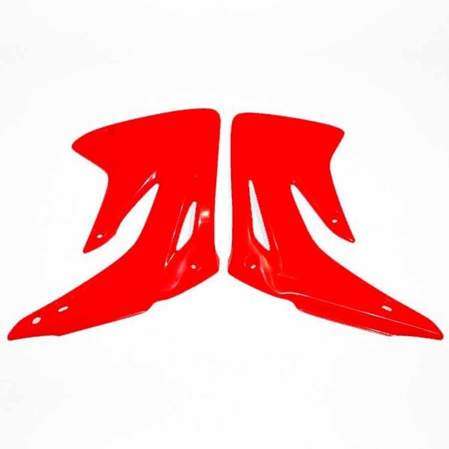 PLÁSTICOS LATERALES DE RADIADOR UFO HONDA ROJO HO03630-070   46987