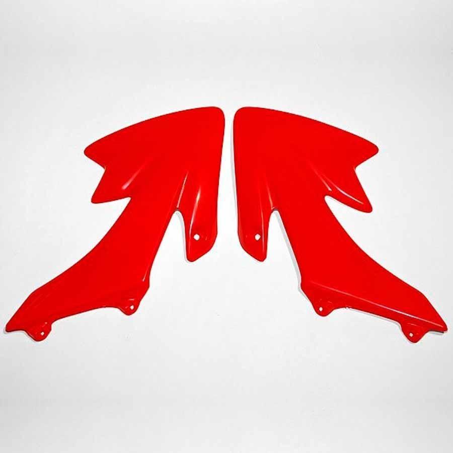 PLÁSTICOS LATERALES DE RADIADOR UFO HONDA ROJO HO03643-070   46991