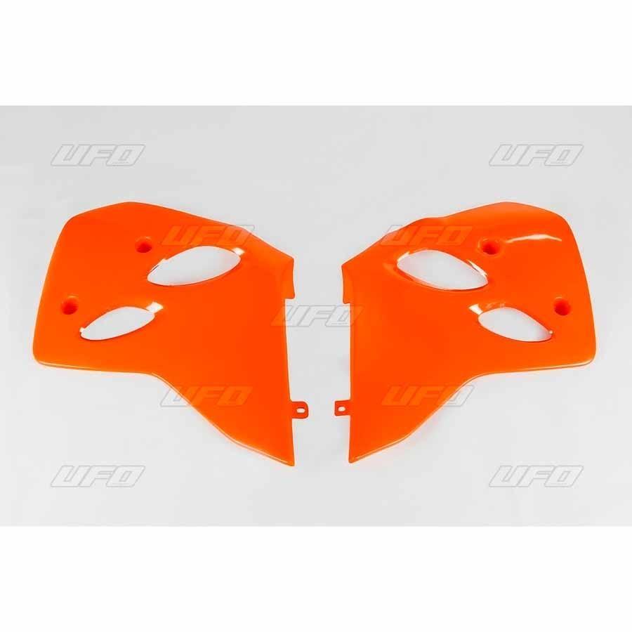 PLÁSTICOS LATERALES DE RADIADOR UFO KTM NARANJA KT03036-127   47327