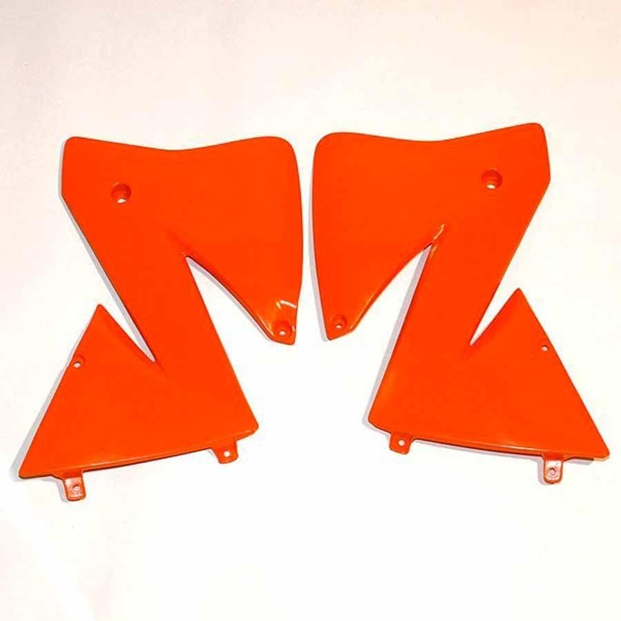 PLÁSTICOS LATERALES DE RADIADOR UFO KTM NARANJA KT03066-127   47353