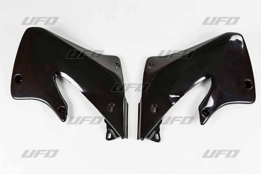 PLÁSTICOS LATERALES DE RADIADOR UFO NEGRO HONDA CR125R/250R   78133420