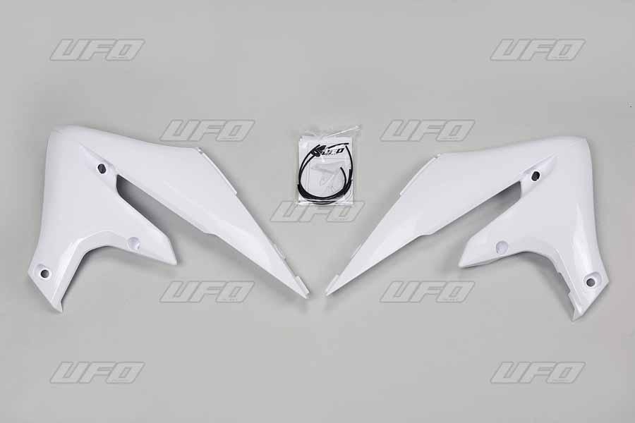 PLÁSTICOS LATERALES DE RADIADOR UFO BLANCO YAMAHA YZ450F   78437914