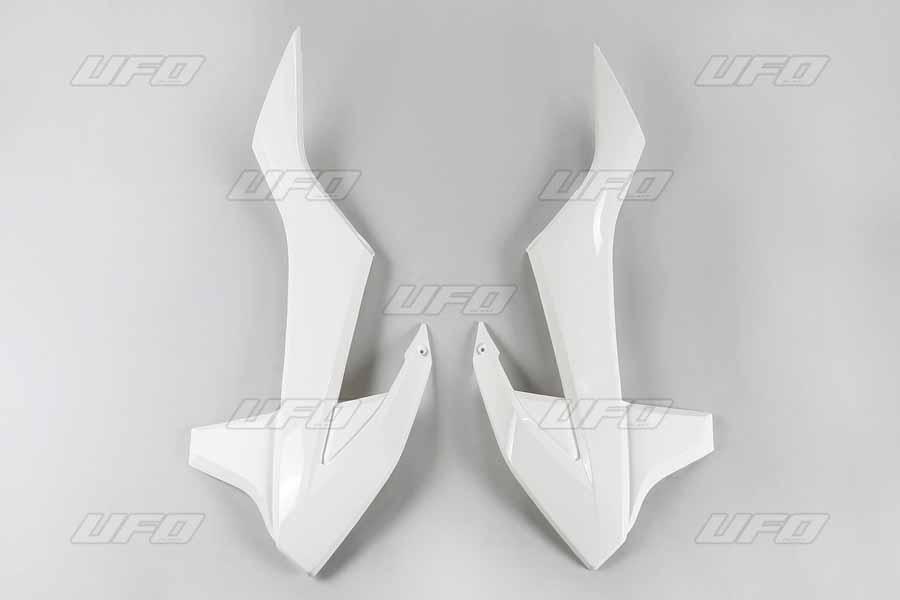 PLÁSTICOS LATERALES DE RADIADOR UFO BLANCO KTM SX85   78537410