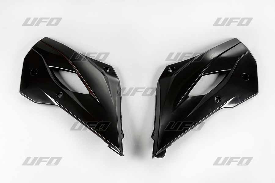 PLÁSTICOS LATERALES DE RADIADOR UFO NEGRO HUSQVARNA TC85   78693220