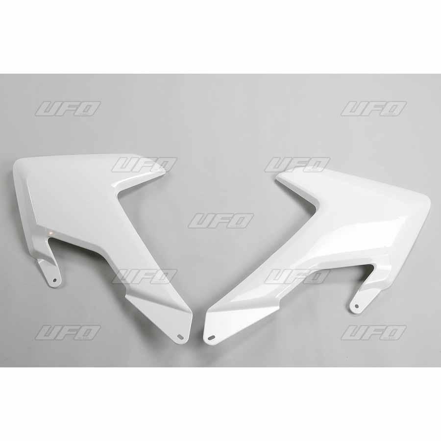 PLÁSTICOS LATERALES DE RADIADOR UFO HUSQVARNA BLANCO HU03365-041   89637