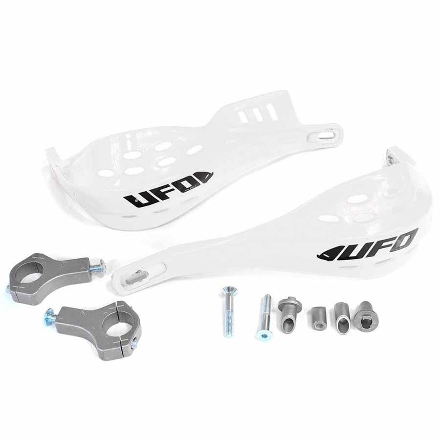 PARAMANOS CUBREMANETAS UFO CERRADO JUMPY HANDGUARDS 28 BLANCO PM01620-041   41469