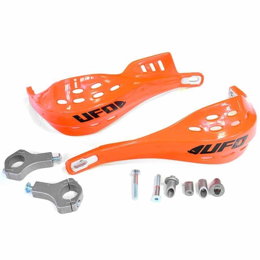 PARAMANOS CUBREMANETAS UFO CERRADO JUMPY HANDGUARDS 28 NARANJA PM01620-127   41472