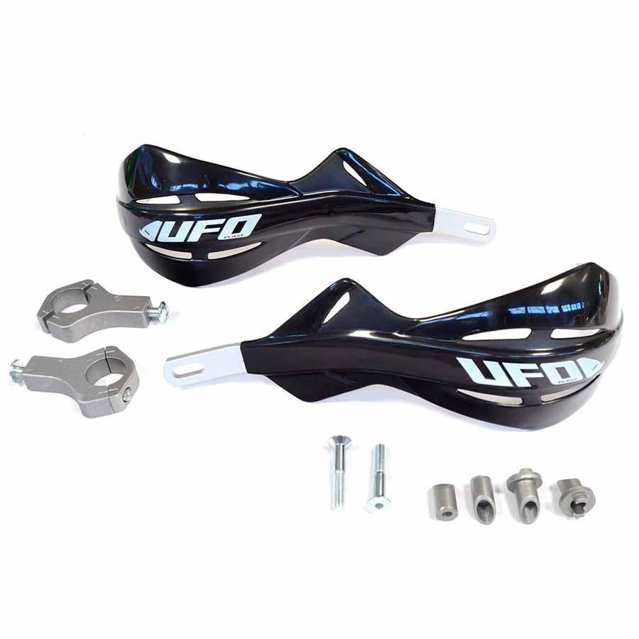 PARAMANOS CUBREMANETAS UFO CERRADO ALU HANDGUARDS 28 NEGRO PM01633-001   41487