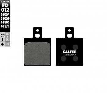 PASTILLAS FRENO GALFER 012 G1054