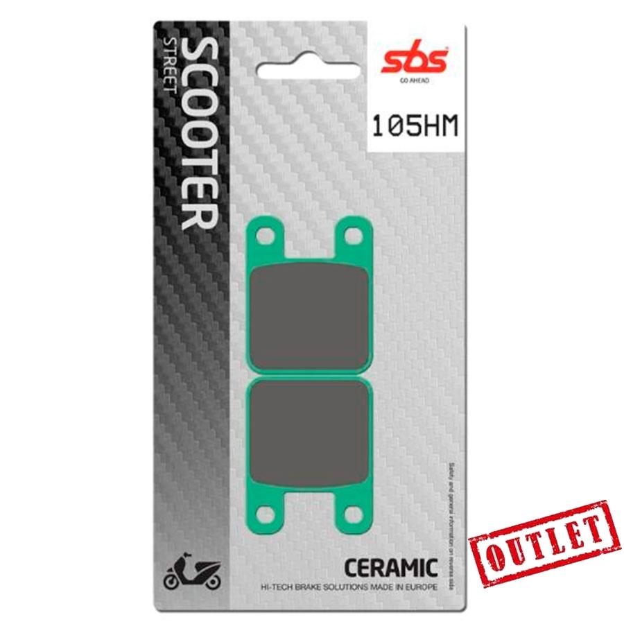 PASTILLAS FRENO SBS 105HM (FD065)