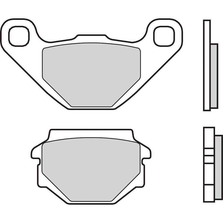 PASTILLAS FRENO BREMBO 07015