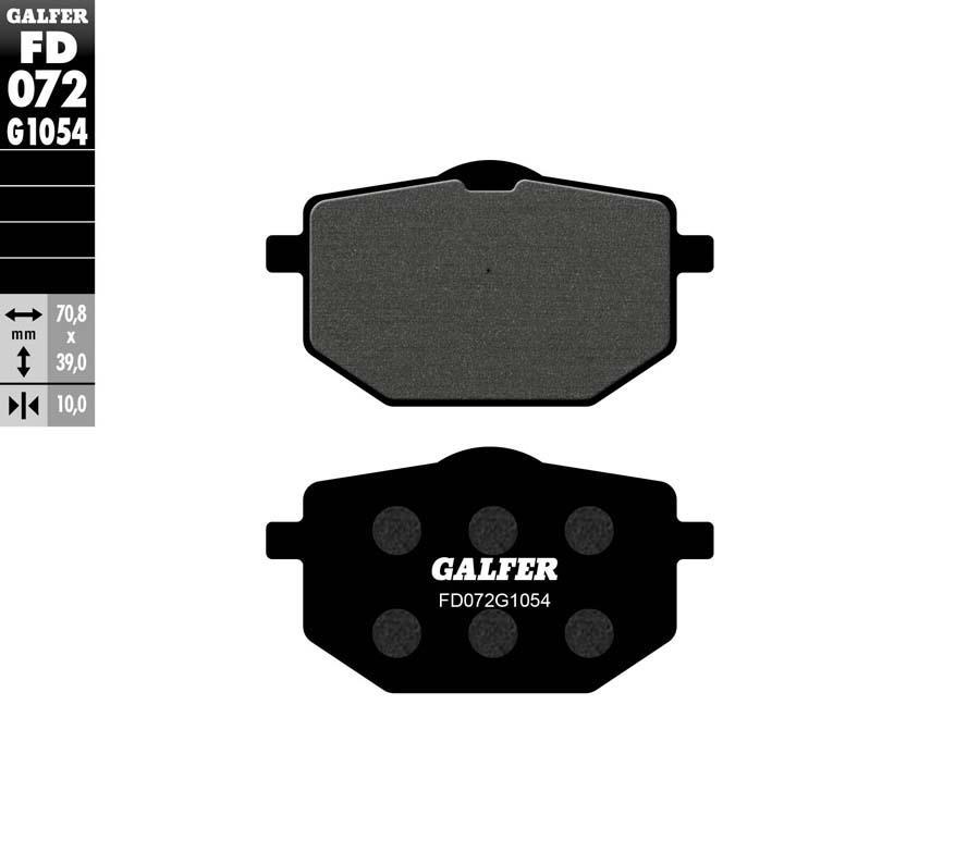 PASTILLAS FRENO GALFER 072 G1054