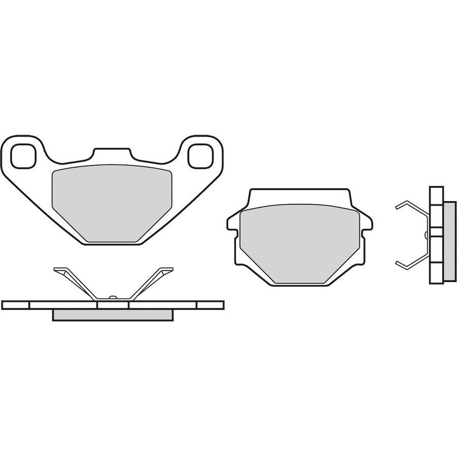 PASTILLAS FRENO BREMBO 07BB0708