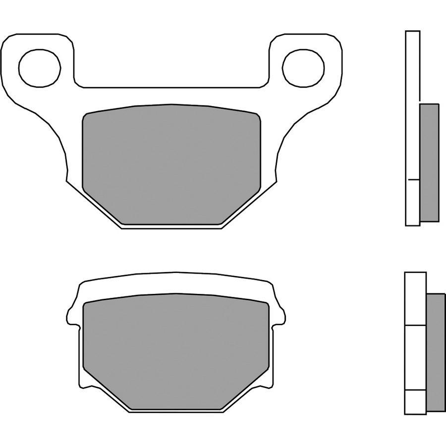 PASTILLAS FRENO BREMBO 07GR09CC
