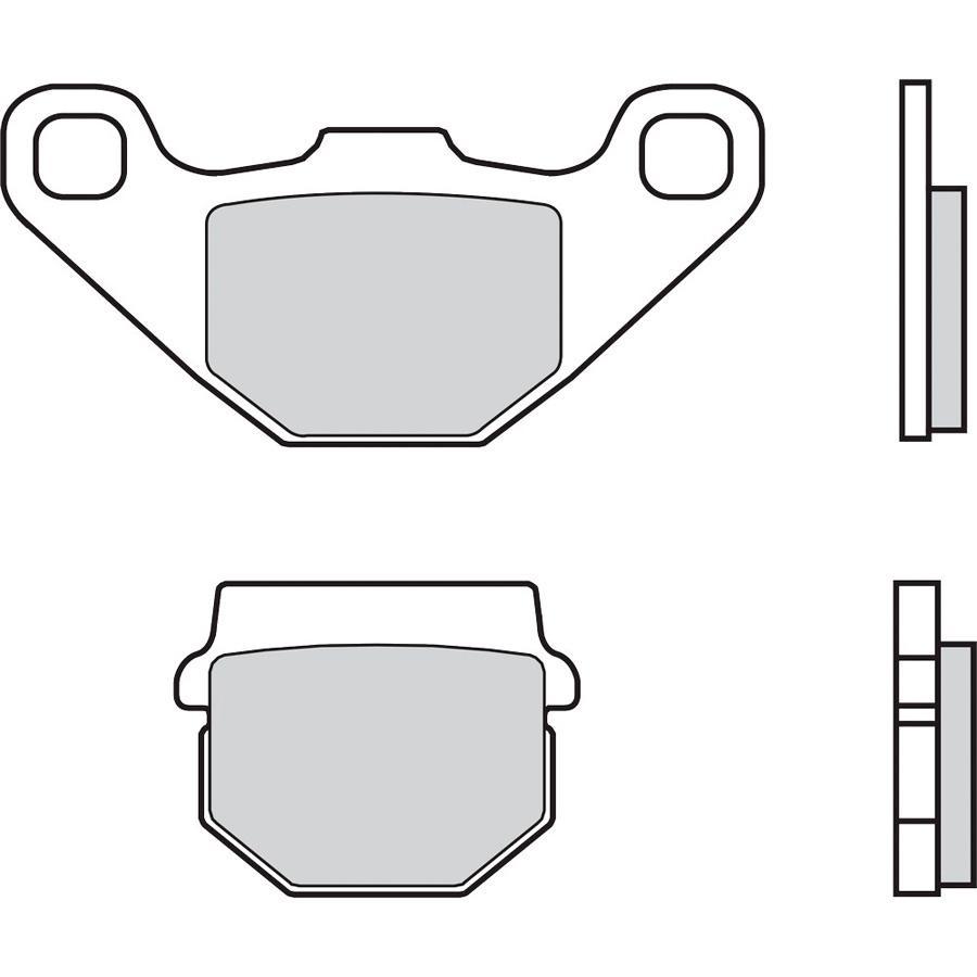 PASTILLAS FRENO BREMBO 07KA0717