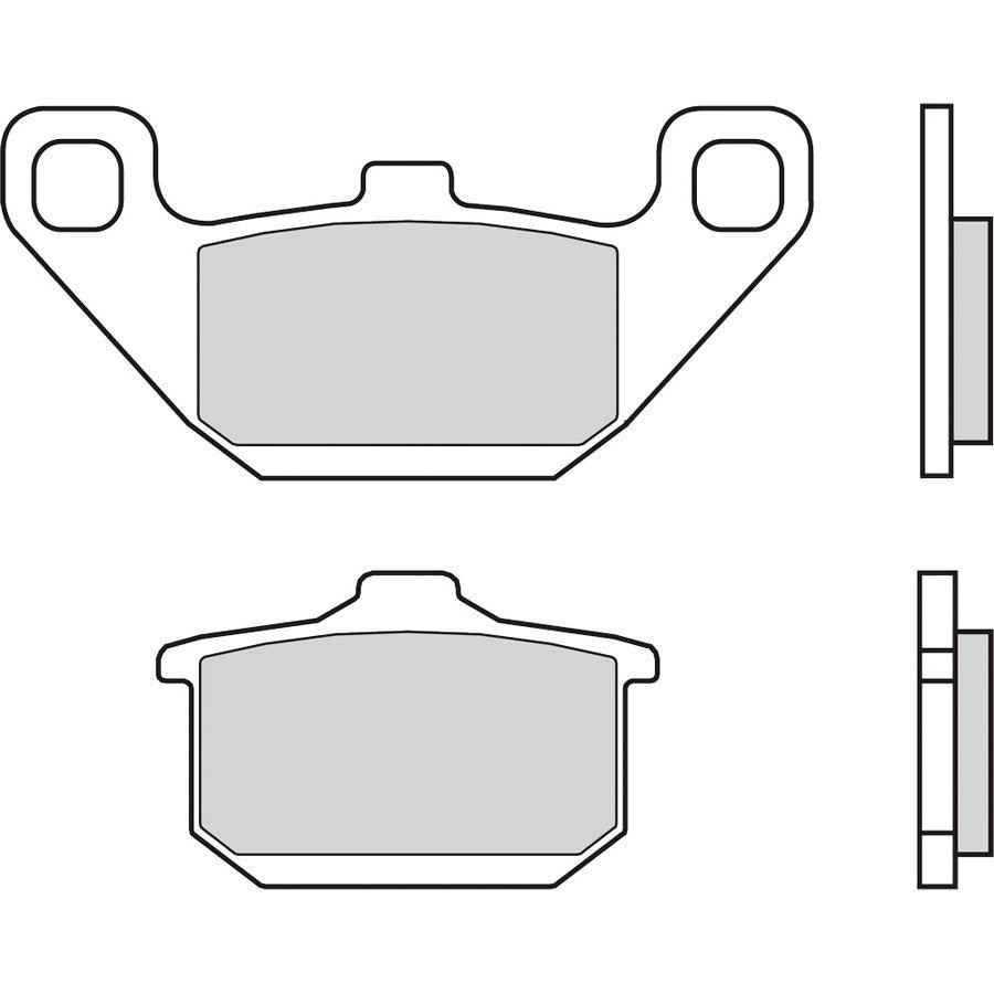 PASTILLAS FRENO BREMBO 07KA08SA