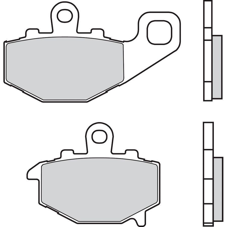PASTILLAS FRENO BREMBO 07KA1617