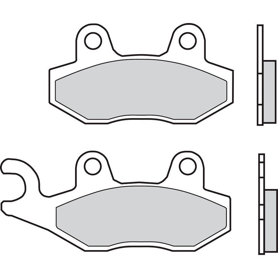 PASTILLAS FRENO BREMBO 07SU12SD
