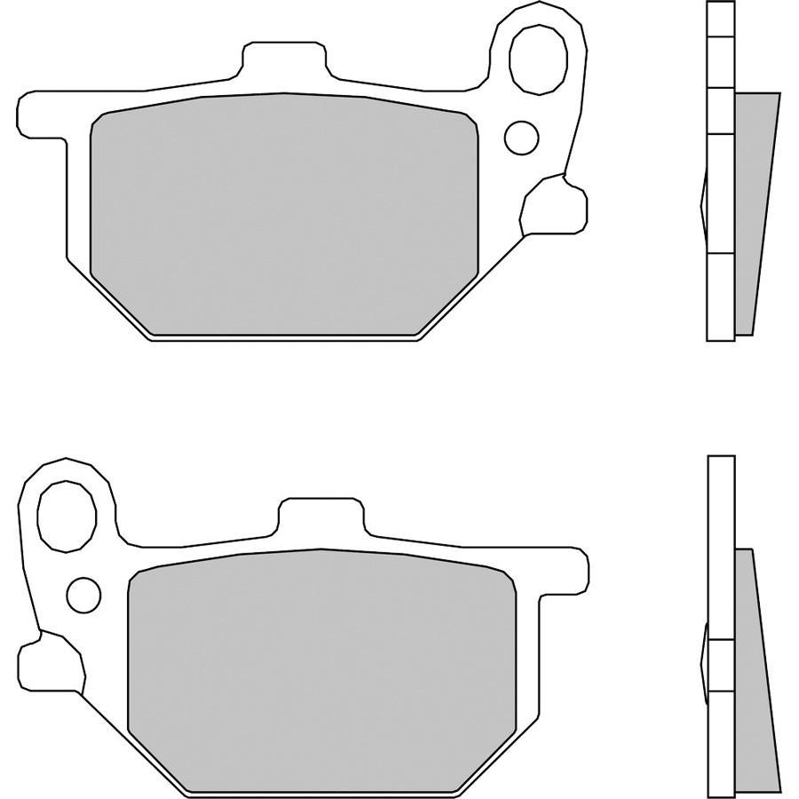 PASTILLAS FRENO BREMBO 07YA0413