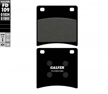 PASTILLAS FRENO GALFER 109 G1054