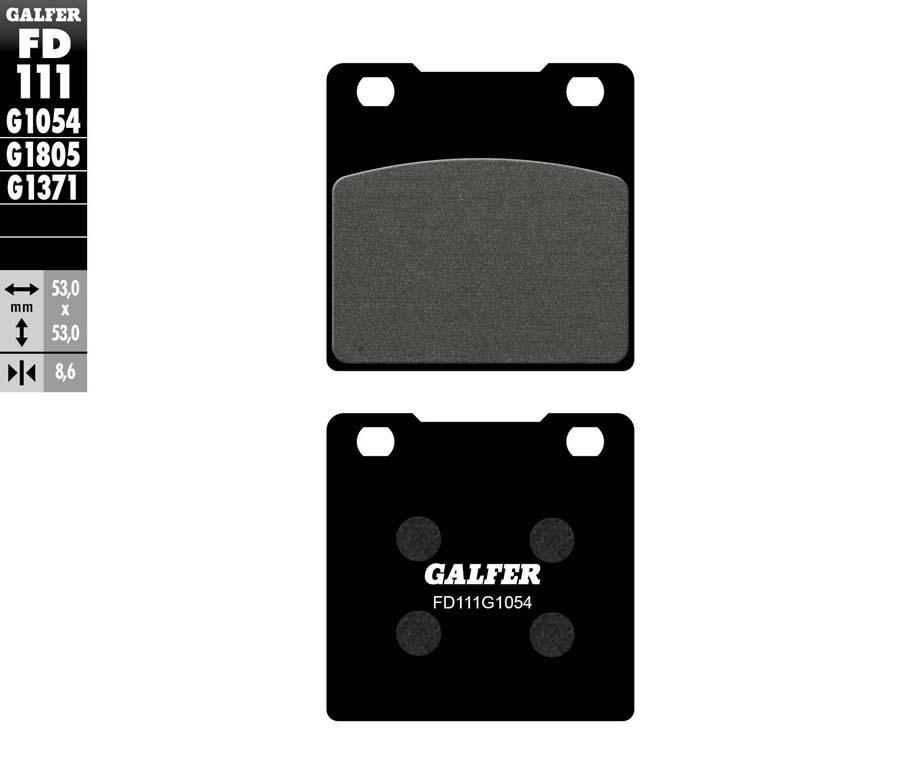 PASTILLAS FRENO GALFER 111 G1054