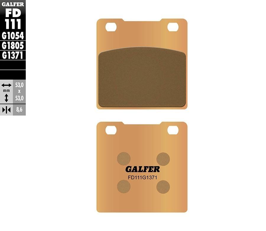 PASTILLAS FRENO GALFER 111 G1371