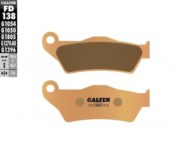 PASTILLAS FRENO GALFER 138 G1370