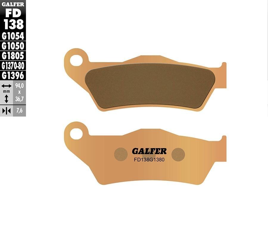 PASTILLAS FRENO GALFER 138 G1380