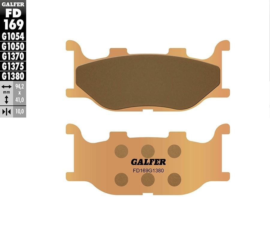 PASTILLAS FRENO GALFER 169 G1380