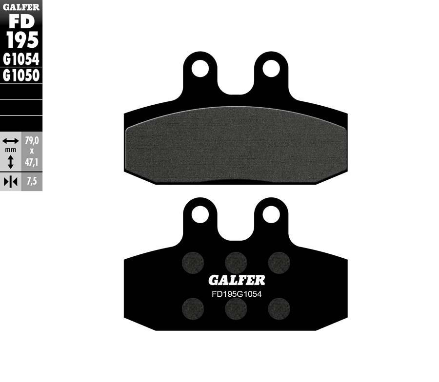 PASTILLAS FRENO GALFER 195 G1054