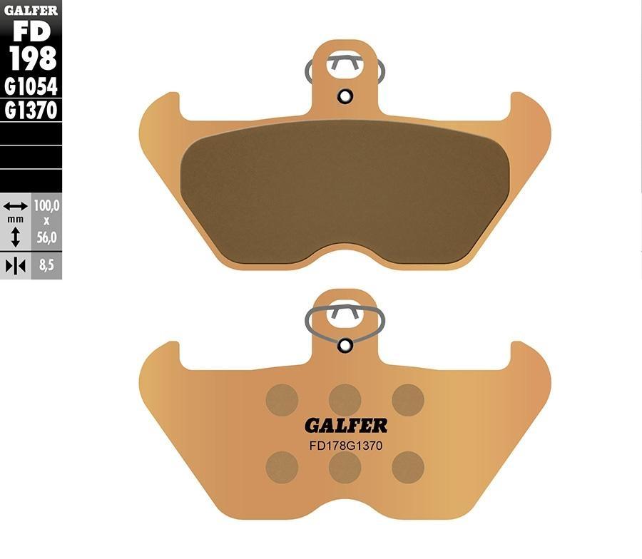 PASTILLAS FRENO GALFER 198 G1370