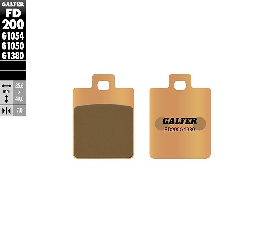PASTILLAS FRENO GALFER 200 G1380