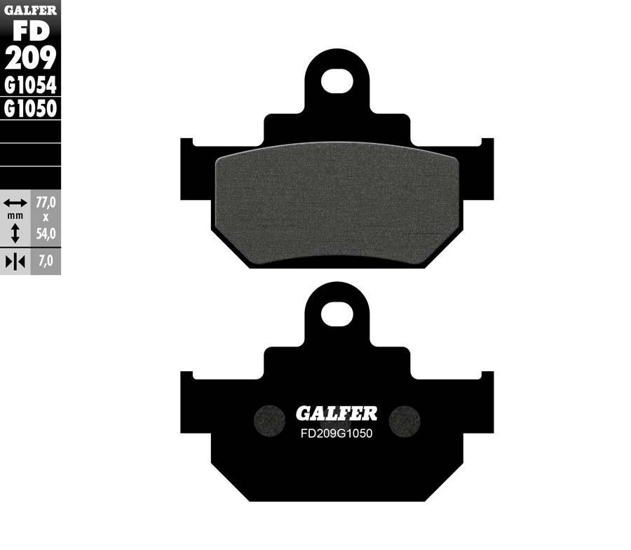 PASTILLAS FRENO GALFER 209 G1050