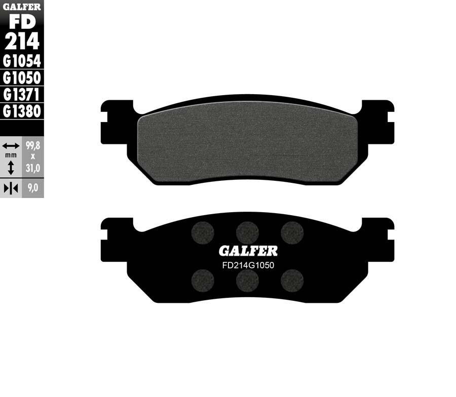 PASTILLAS FRENO GALFER 214 G1050