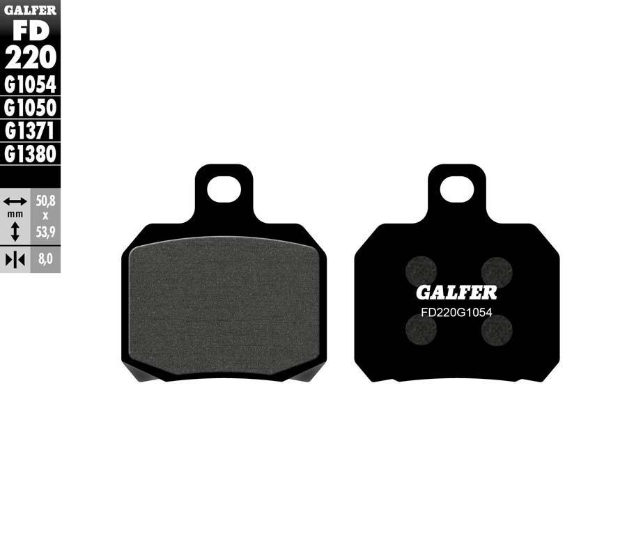 PASTILLAS FRENO GALFER 220 G1054
