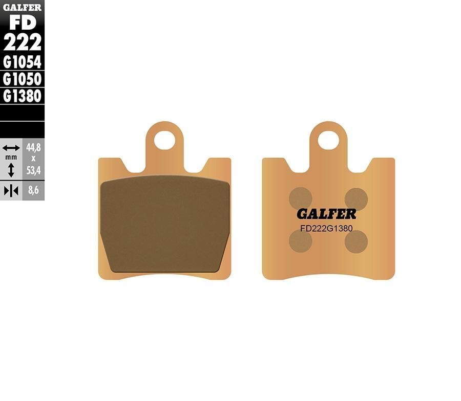 PASTILLAS FRENO GALFER 222 G1380