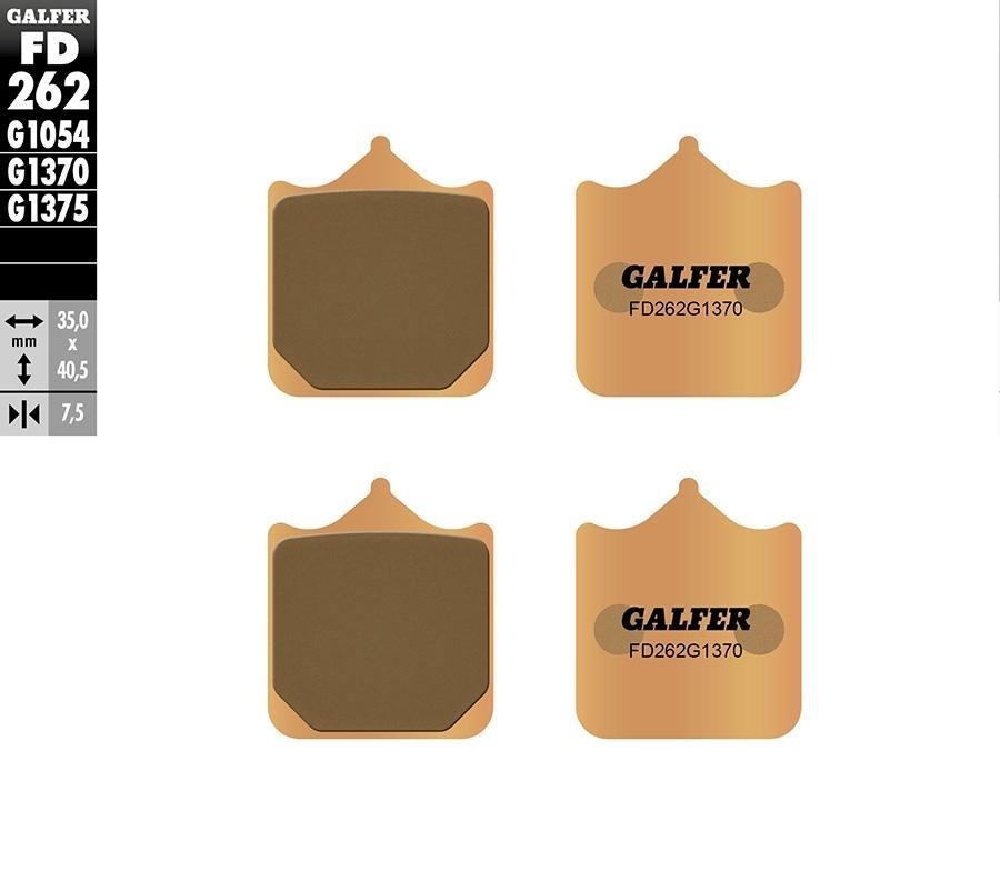 PASTILLAS FRENO GALFER 262 G1370
