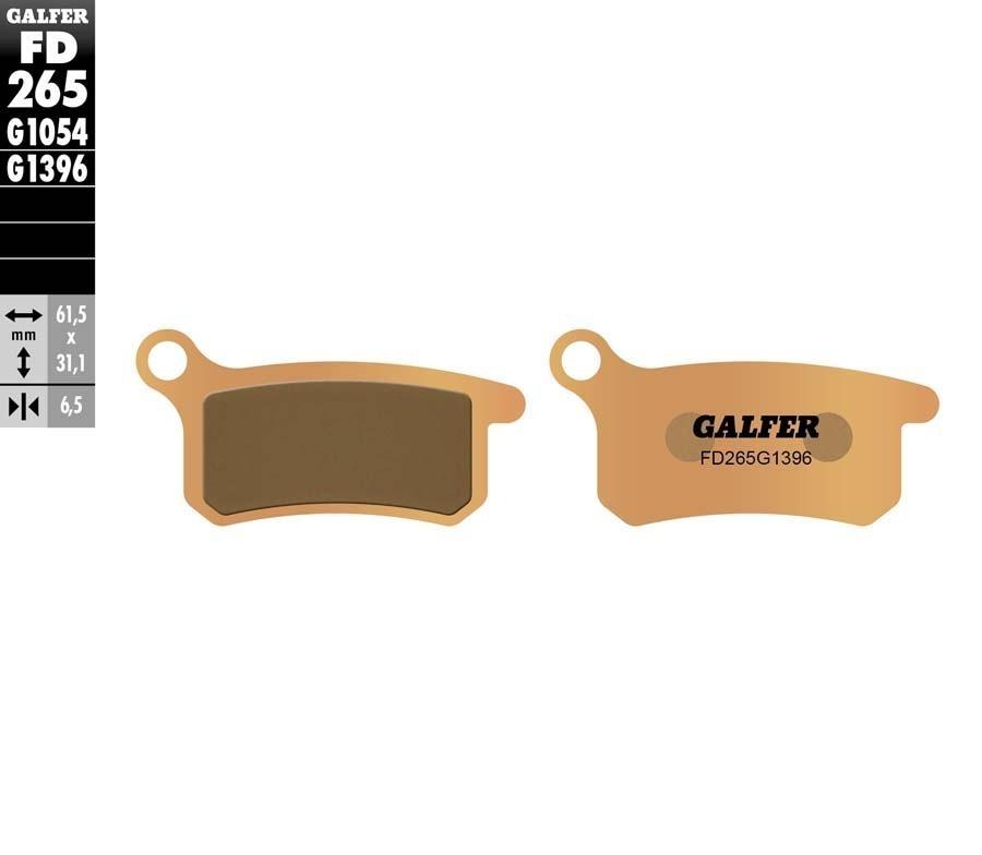 PASTILLAS FRENO GALFER 265 G1396