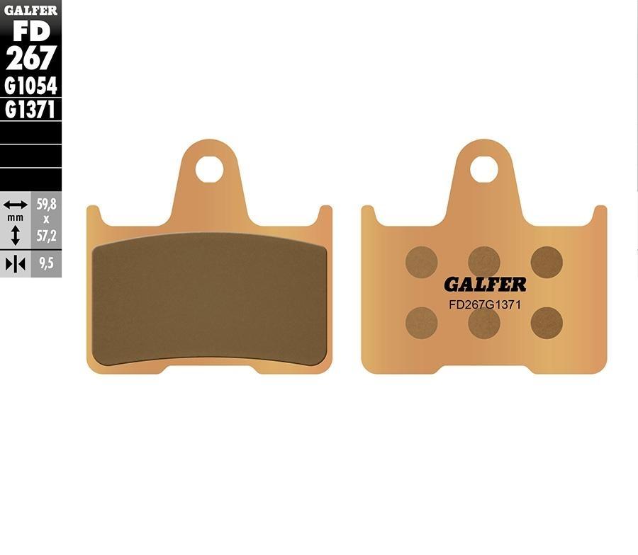 PASTILLAS FRENO GALFER 267 G1371