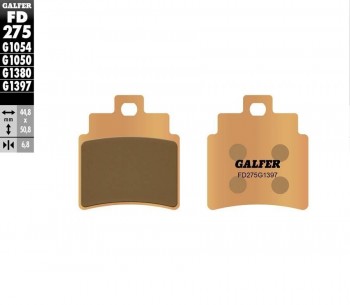 PASTILLAS FRENO GALFER 275 G1397