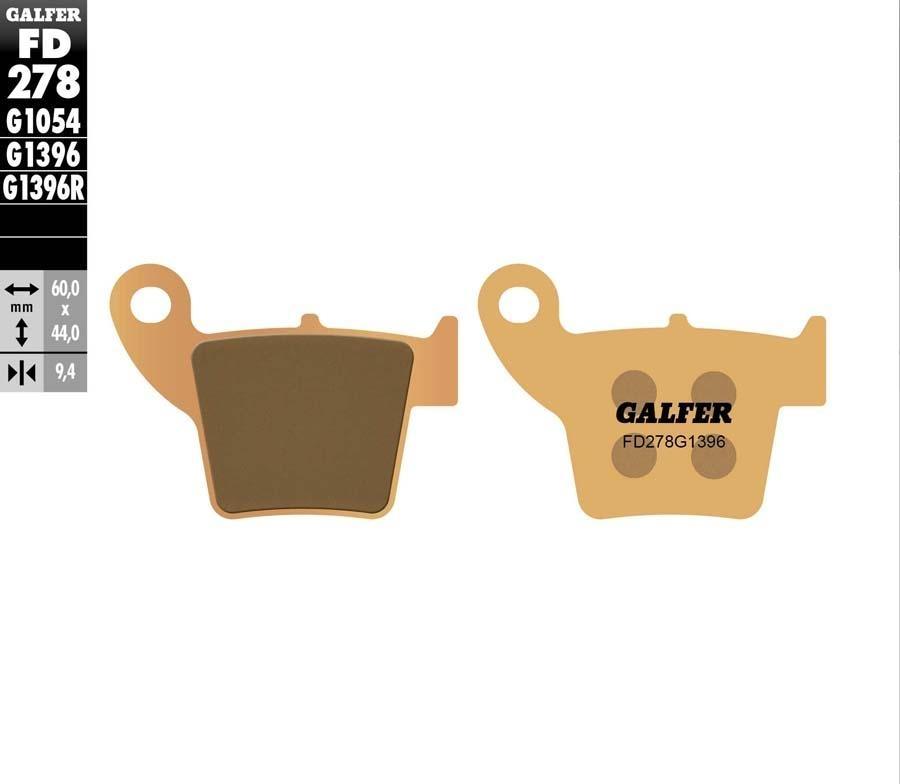 PASTILLAS FRENO GALFER 278 G1396
