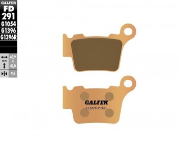 PASTILLAS FRENO GALFER 291 G1396