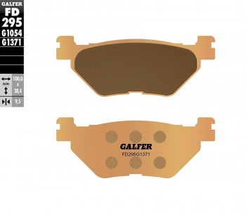 PASTILLAS FRENO GALFER 295 G1371