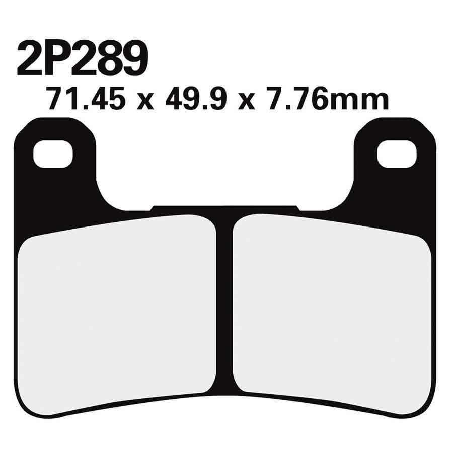 PASTILLAS FRENO NISSIN 2P289ST DEL. Z1000 10-15