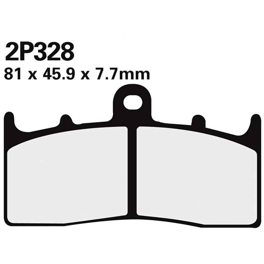 PASTILLAS FRENO NISSIN 2P328ST DEL. BMW  2P328ST
