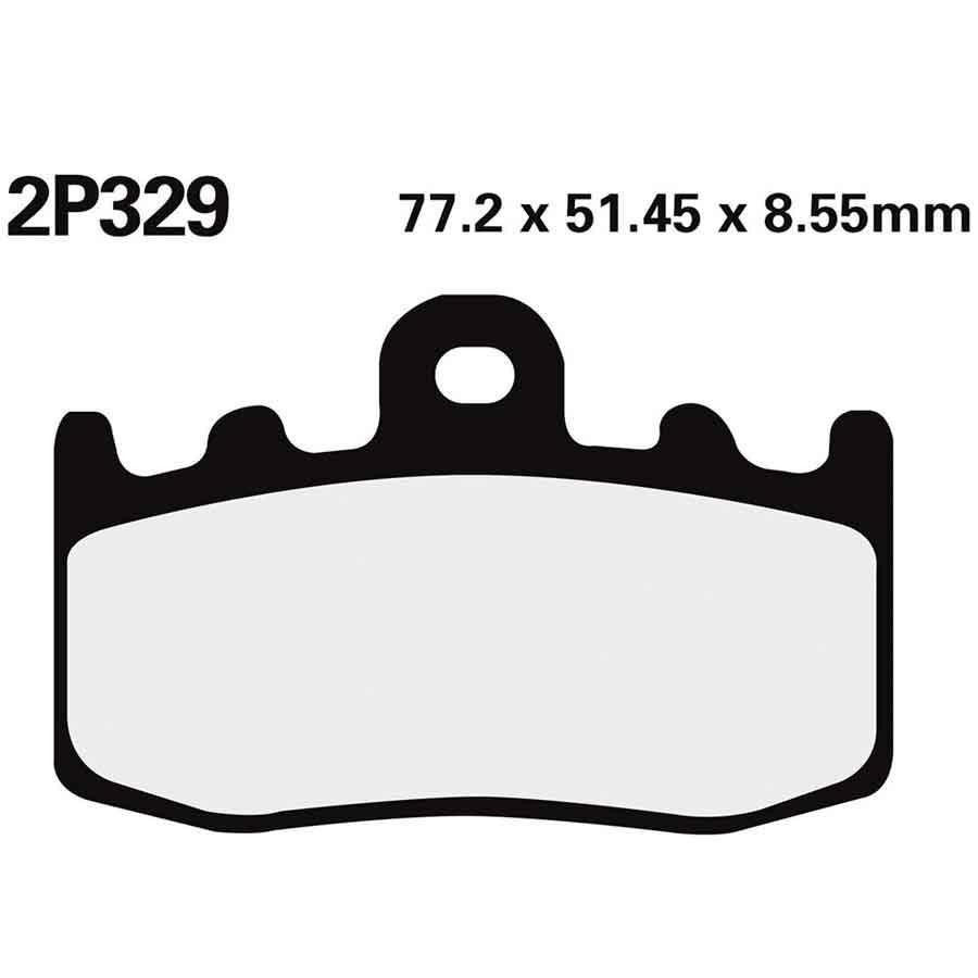 PASTILLAS FRENO NISSIN 2P329ST DEL. BMW  2P329ST