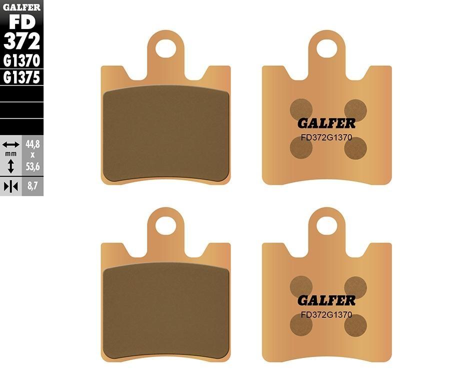 PASTILLAS FRENO GALFER 372 G1370