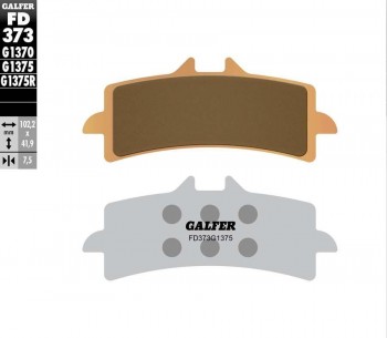 PASTILLAS FRENO GALFER 373 G1375