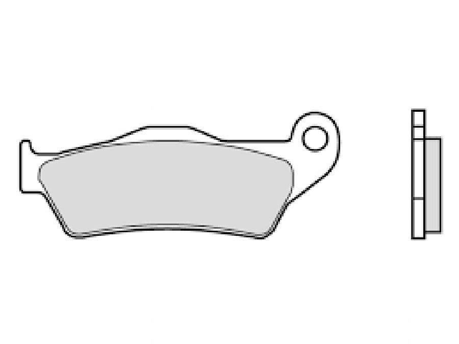 PASTILLAS DE FRENO BREMBO CARBONO CERÁMICO 07BB04CC